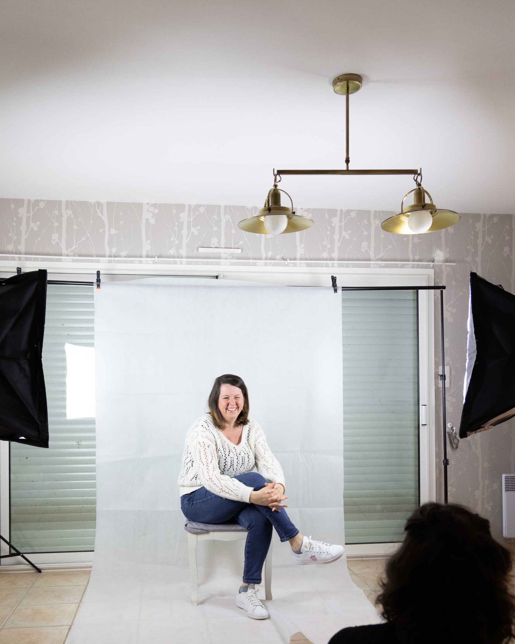 Coulisses d’une séance avec le studio mobile
